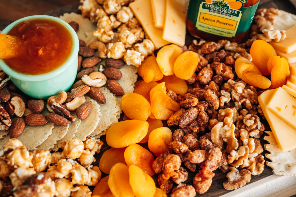 Fruit & Nut Cheese Board Recipe Stewart and Jasper Orchards
