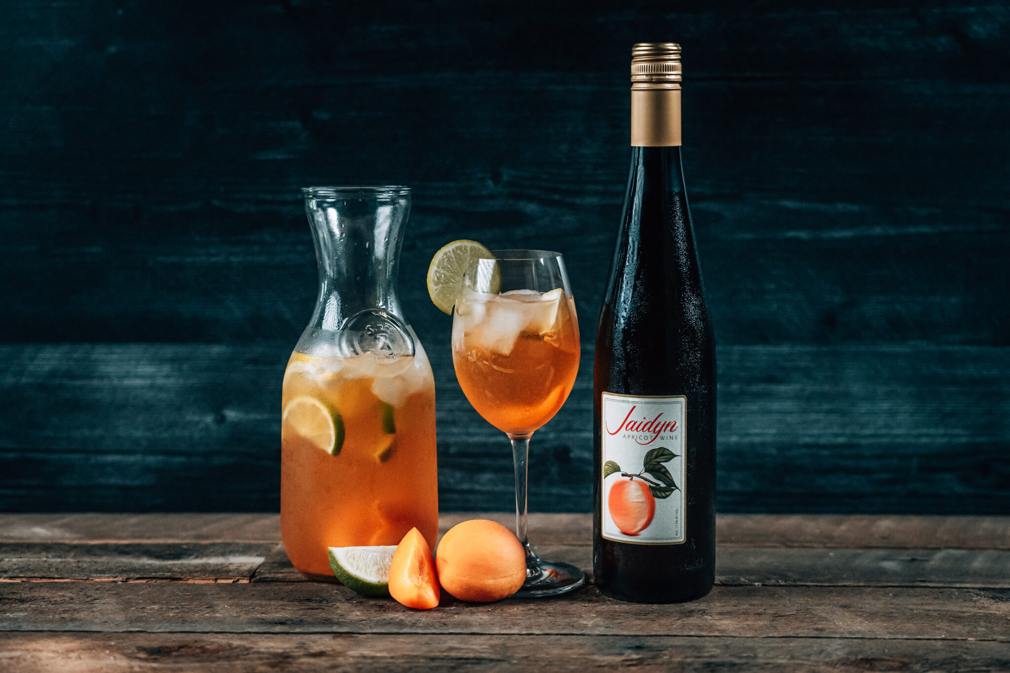 Apricot Wine Sangria Stewart and Jasper Orchards